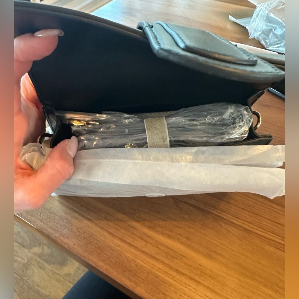 Kayla + Ava black vegan purse NWT - Picture 5 of 5